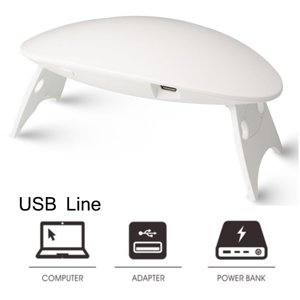 [Hàng mới về] Máy sấy móng tay 3 LED UV MIHAN1 6W nhanh khô thời trang cho nữ