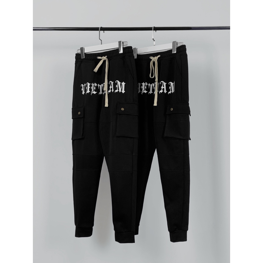 Quần Jogger Pants Nation, Quần Vải Ống Rộng Nam Nữ Unisex ODIN CLOTHING