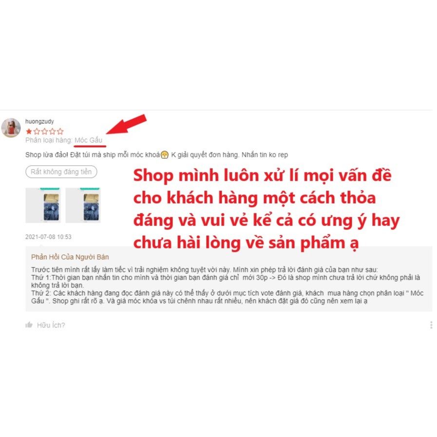 Túi Xách Đeo Vai Kèm Móc Gấu ⚡⚡ Túi xách kẹp nách da trám, đủ 3 màu siêu xinh - C15