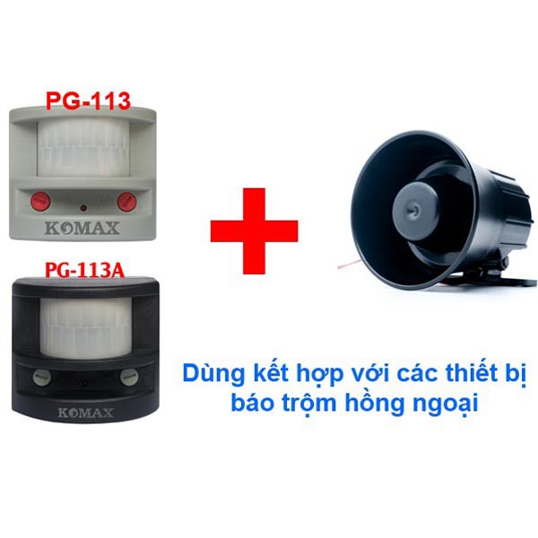 Còi Hú 220V - Tiếng Hú Lớn 130dB - KM-628