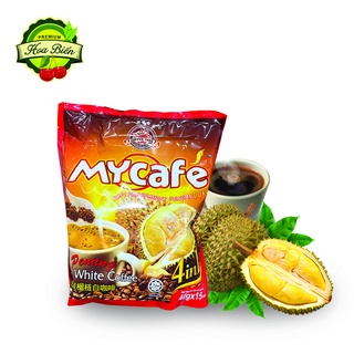 Cà phê trắng vị sầu riêng - mycafe penang malaysia 15x40gr