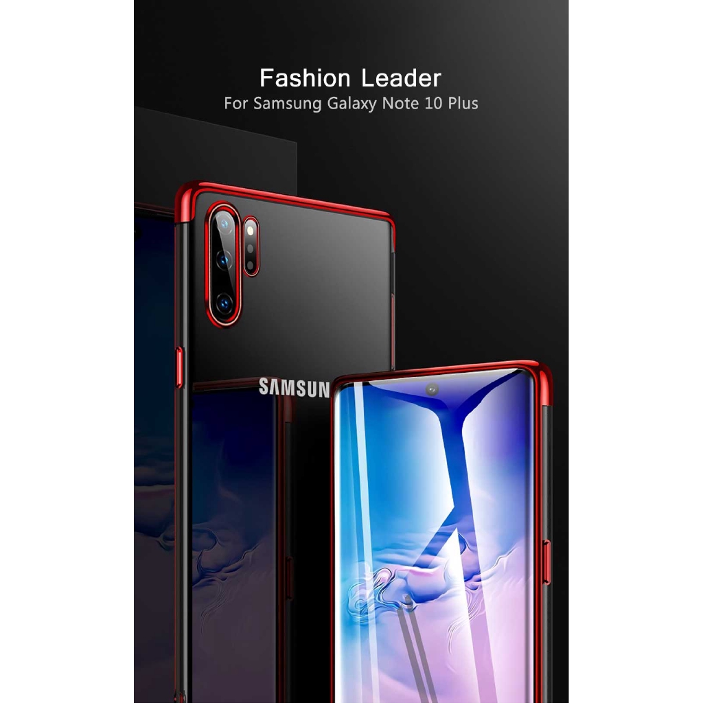 Ốp điện thoại TPU mỏng cho Samsung Galaxy Note 10 Plus 5G A7 A9 A8 A6 Plus 2018 | BigBuy360 - bigbuy360.vn