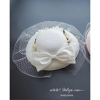 Mũ Lưới Cô Dâu BH0052BW06