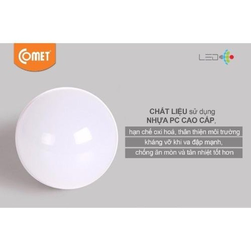 Bóng Led bulb 15W Comet CB13H-15D (ánh sáng trắng)