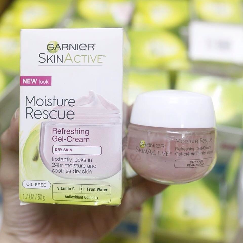 Sẵn - Gel Dưỡng Ẩm Da Khô Garnier Moisture Rescue Refreshing - 50g