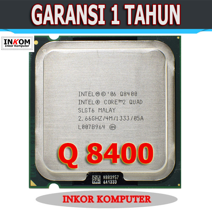 Máy Xử Lý Lõi Tứ 2 Quad Q8400