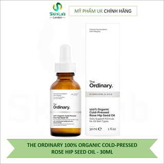 (Bill Anh) Dầu khoá ẩm THE ORDINARY 100% ORGANIC COLD-PRESSED ROSE HIP SEED OIL - 30ML