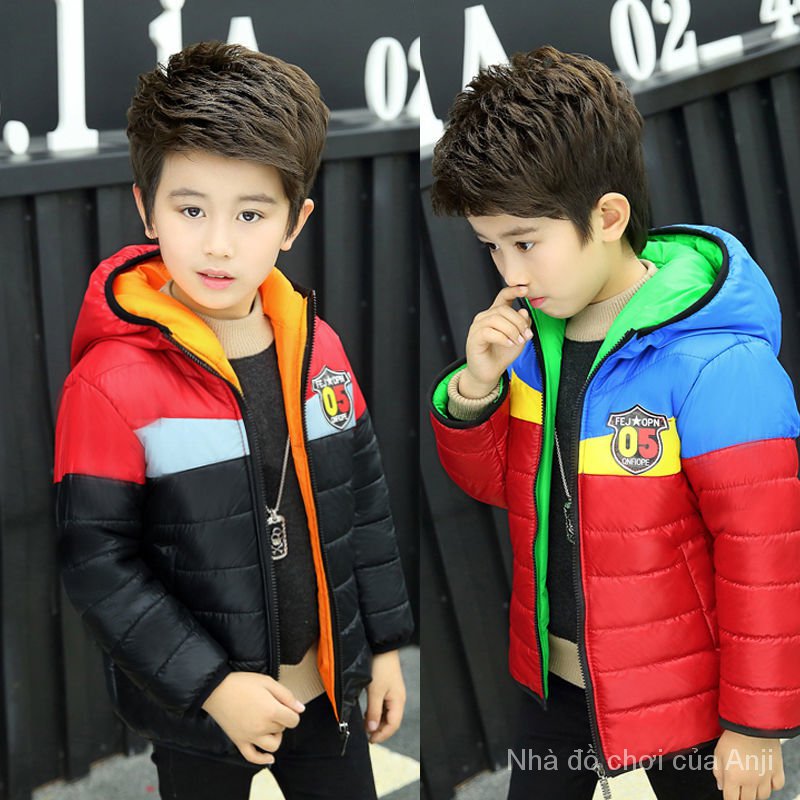 New Cotton Clothing Children Short Coat Winter Coat Thick Cotton