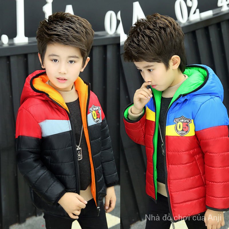 New Cotton Clothing Children Short Coat Winter Coat Thick Cotton