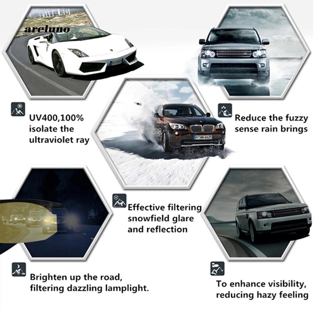 Mắt kính lái xe phân cực chống tia UV hỗ trợ tầm nhìn ban đêm cho nam và nữ