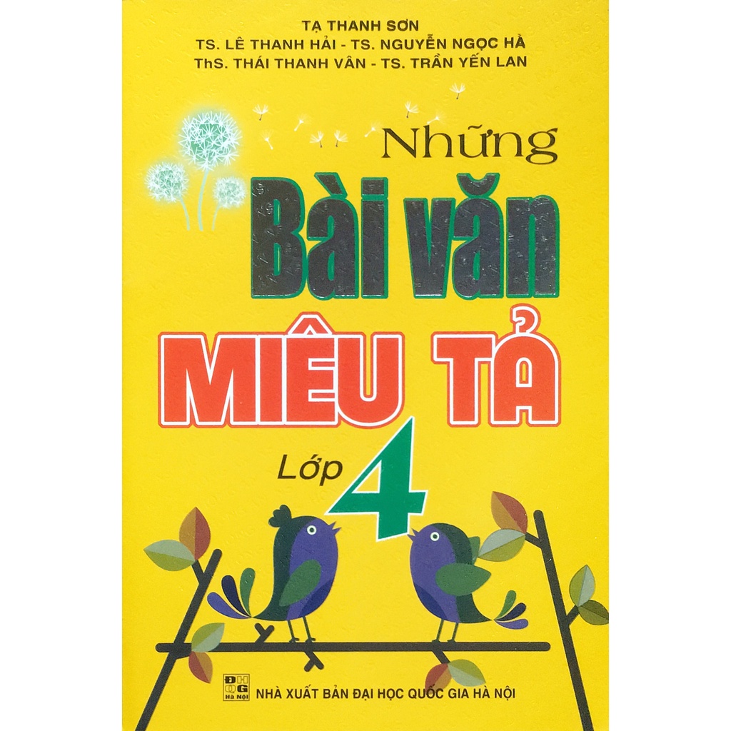 Sách - Những Bài Văn Miêu Tả Lớp 4