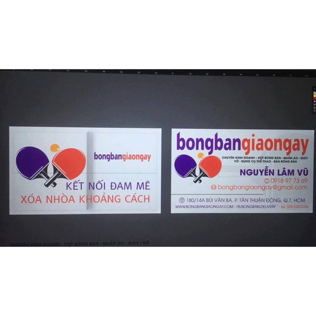 Bóng bàn giao ngay