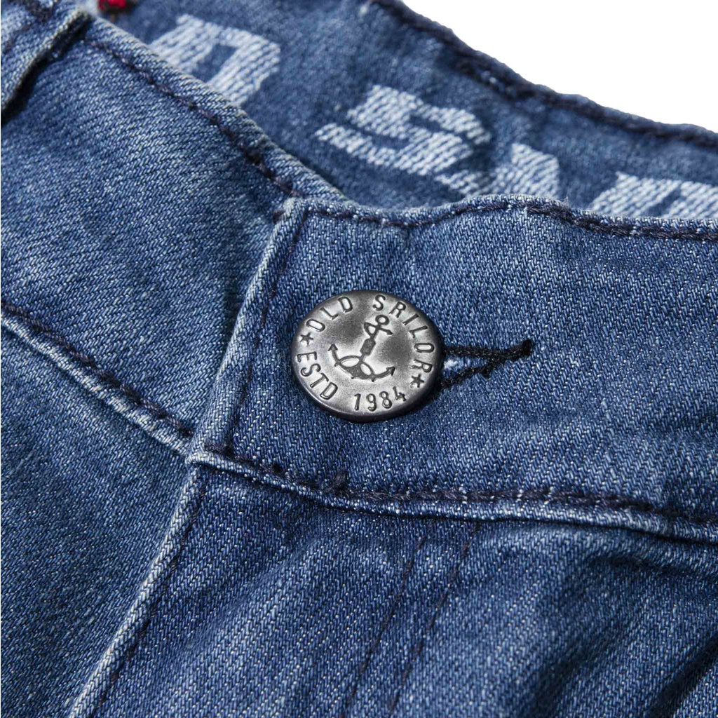 Quần short jean old sailor nam Big Size co giãn, Chất jean cao cấp dễ phối 5971