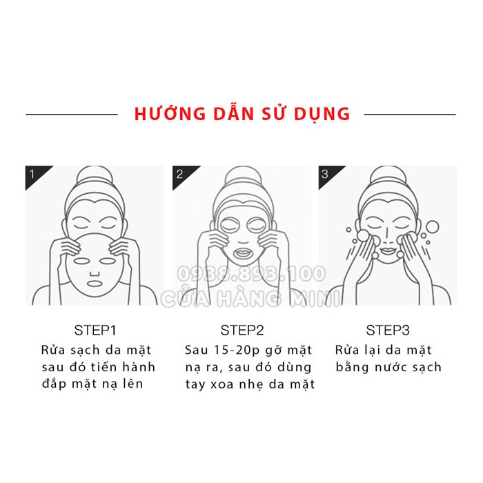 Mặt Nạ Giấy Dưỡng Ẩm IMAGES Hyaluronic Acid Ampoule