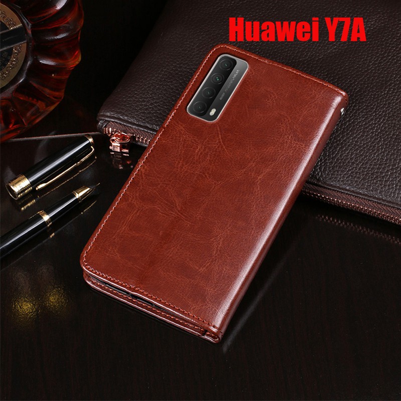 Ốp lưng Huawei Y7A Ví da PU lật Ốp lưng Huawei Y7A 2020 Vỏ điện thoại