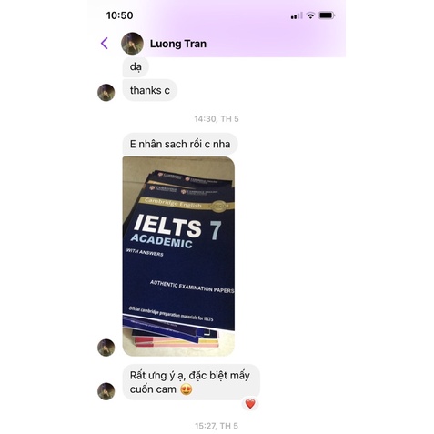 [Feedback + Ảnh thật] Cambridge IELTS 10-16