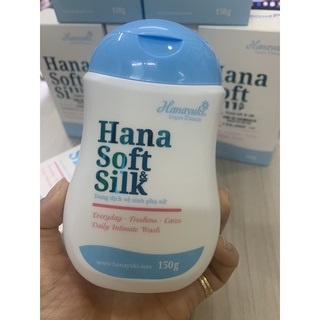 ✅[CHÍNH HÃNG] Dung Dịch Vệ Sinh Vùng Kín Hana Soft &amp; Silk (xanh) - VB Soft &amp; Silk (hồng) chai 150g