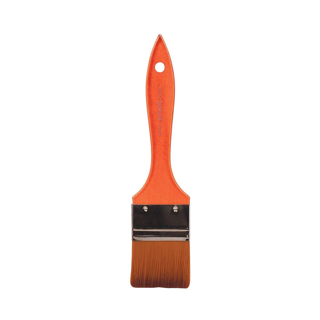 CỌ DẸT BẢN LỚN MONT MARTE 25/50/75MM, CỌ HẠNG HỌA SĨ (MONT MARTE ARTIST BRUSH TAKLON FLAT)