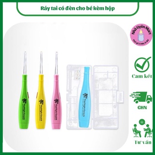 Ráy tai có đèn cho bé kèm hộp