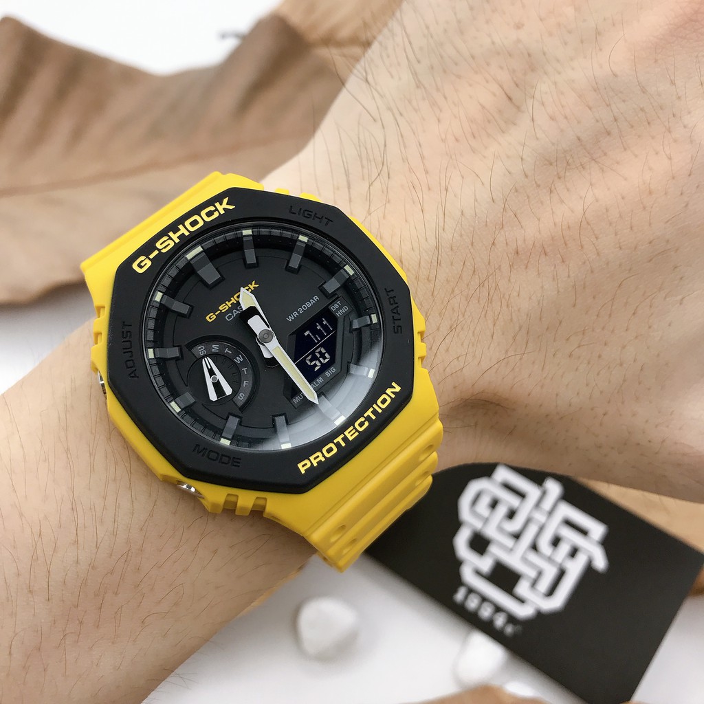 Đồng hồ nam Casio G-SHOCK GA-2110 / GA-2110SU-9A chống va đập chính hãng