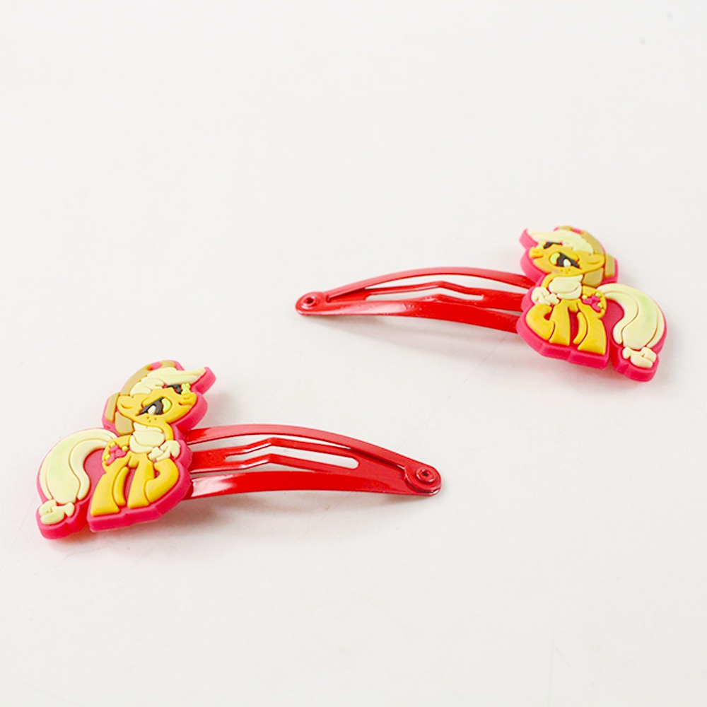 Set 46 Kẹp Tóc Họa Tiết Hoạt Hình My Little Pony / Anna / Elsa / Pikachu Cho Nữ