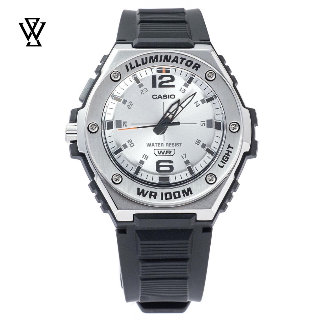 Đồng Hồ Quartz Nam Casio WATCHSTORE MWA-100H-7AVDF Thiết Kế Mặt Kính Khoáng 49.5mm, Vỏ Và Dây Nhựa Phong Cách Thể Thao