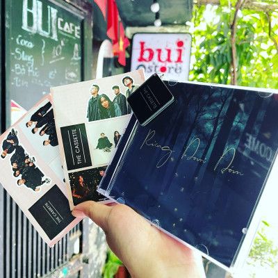 Sét Móc khóa, sticker/ Album Rừng đom đóm - The Cassette band - Đà Nẵng - Bụi rock 888