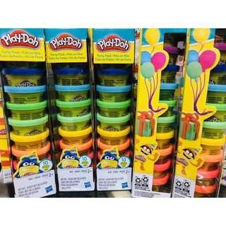 [KHUYẾN MÃI HÀNG CAO CẤP] Bộ Đồ Chơi Ống Đất Nặn 10 Màu Play-Doh 22037