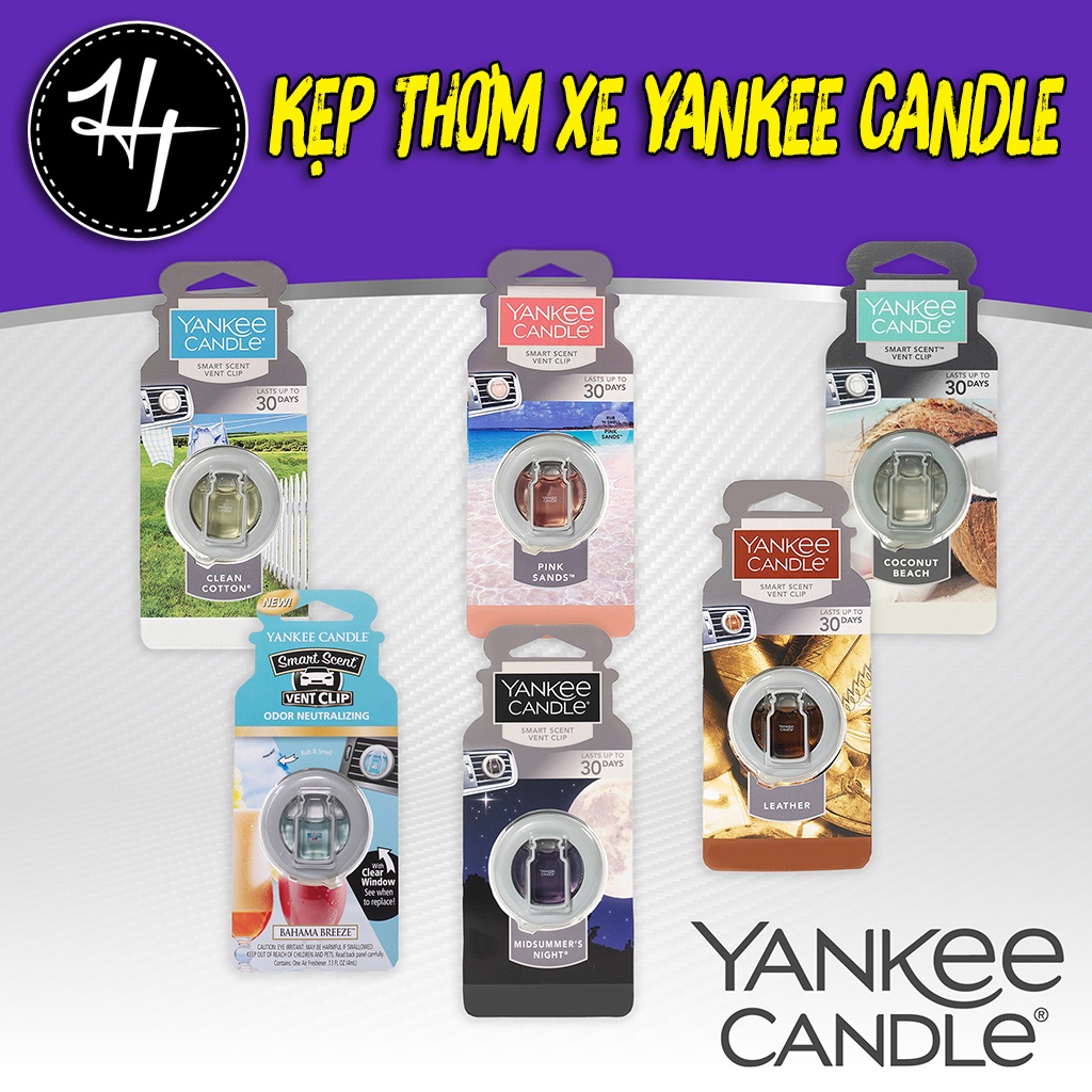KẸP THƠM XE YANKEE CANDLE
