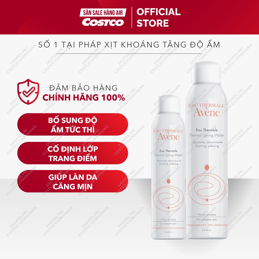 Xịt Khoáng Avene Thermal Spring Water 300ml của Pháp