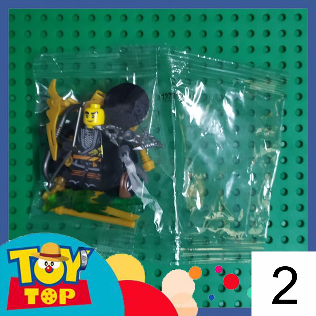 [Một con] Đồ chơi lắp ráp xếp hình non - lego ninjago season 10 minifigures kèm đế xoay Ninja Kai Nya Cole SY1277 -1,2,3