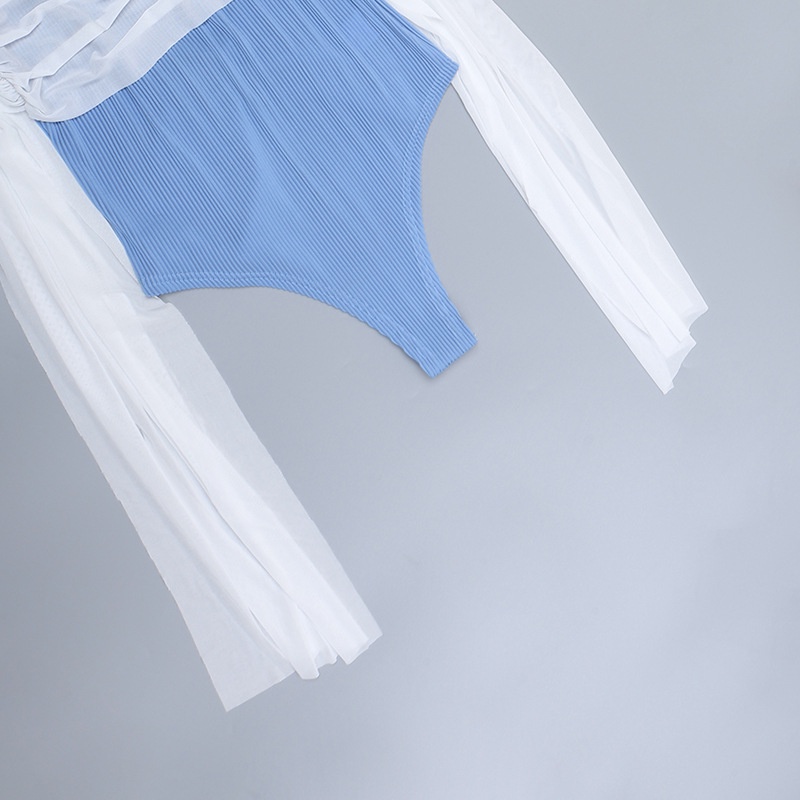 Jumpsuit Hở Lưng Cột Dây Ruy Băng Nơ Gợi Cảm Cho Nữ