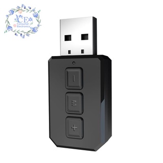 Bộ thu phát âm thanh bluetooth 5.0 2 trong 1 cho xe hơi tv pc