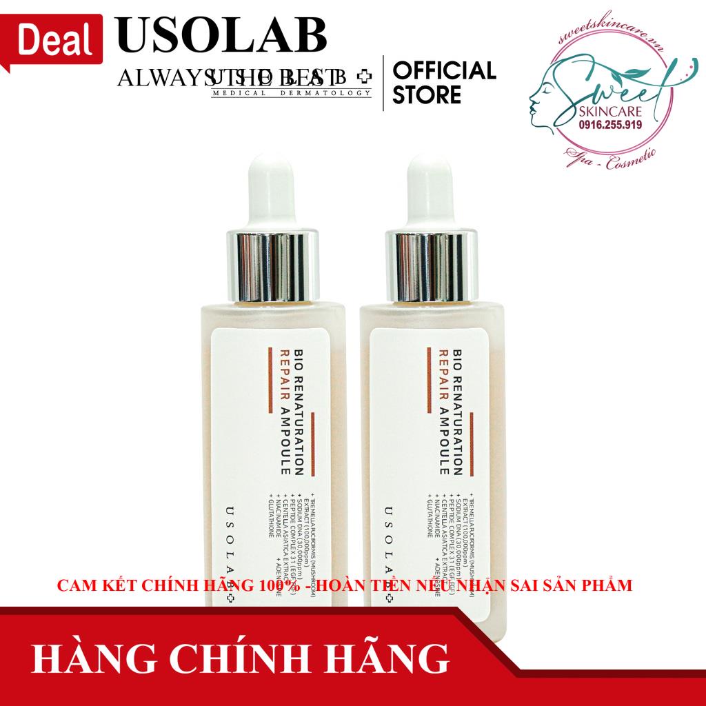 Serum tế bào gốc trắng da, mờ nám, chống lão hóa usolab Bio Renaturation PDRN Ampoule Usolab