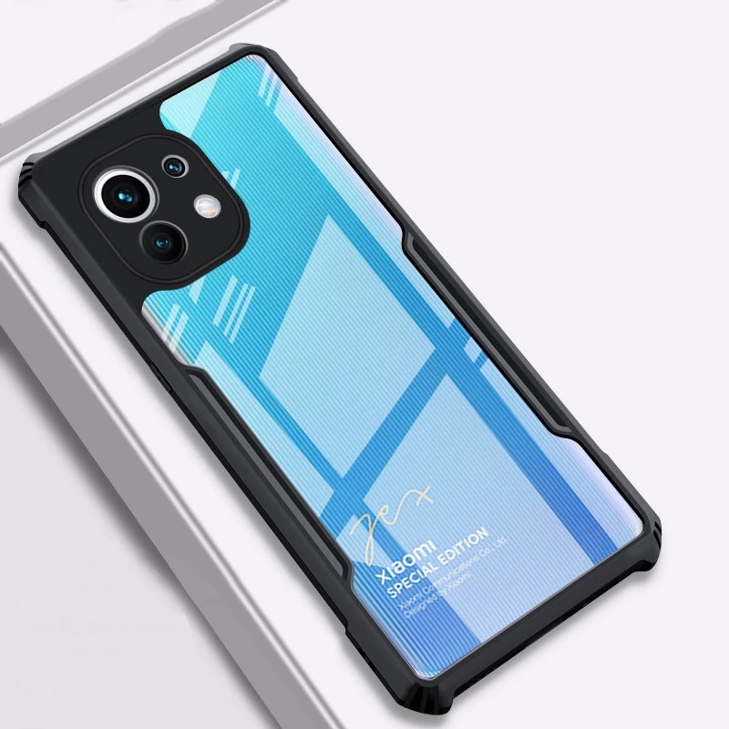 Ốp Điện Thoại Acrylic Trong Suốt Siêu Mỏng Chống Sốc Cho Xiaomi 11 Lite 5G NE Mi 11 Lite 11T Pro