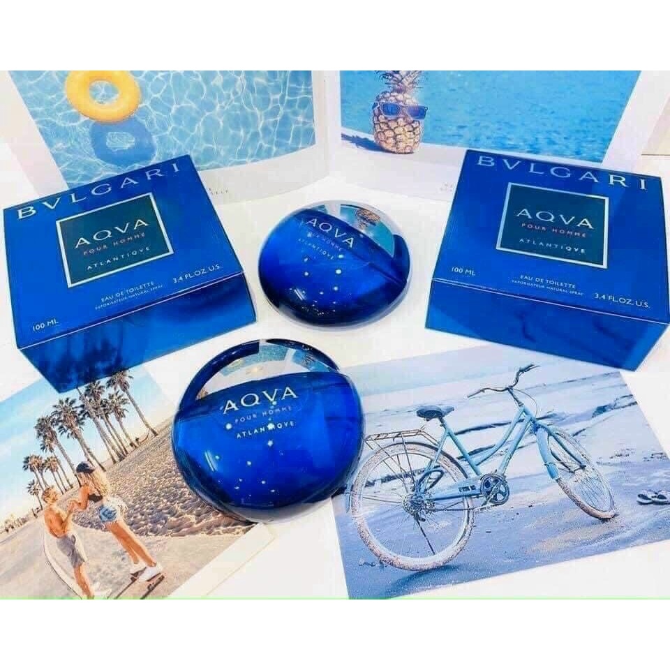 [SIÊU KHUYẾN MÃI] Nước hoa nam ❄️ AQVA EDT 100ml Mát Lạnh Sảng Khoái