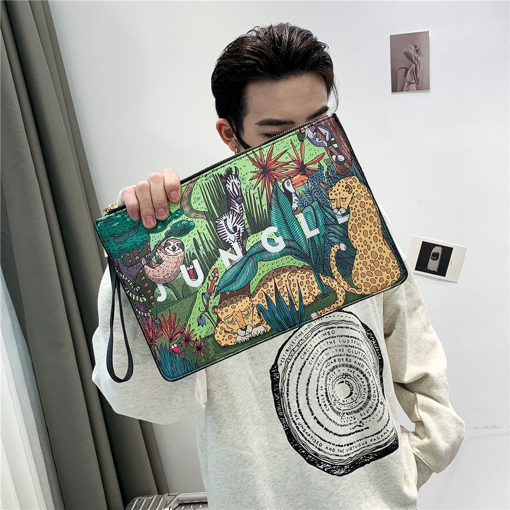 Túi Cầm Tay Da PU Jungle Clutch EtonWeag YH9979 Fiiago Shop