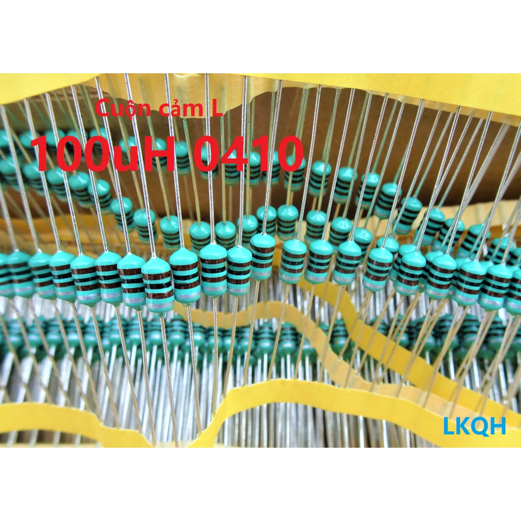 Cuộn cảm 100uH Chân đồng 0410 loại tốt