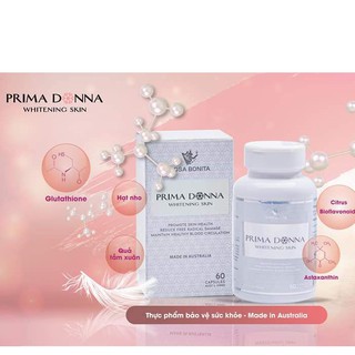 [ CHÍNH HÃNG CAM KẾT 100%] Viên uống sáng da, giảm sạm nám Prima Donna của Úc