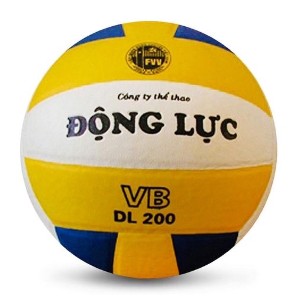 Bóng chuyền Động Lực 3 màu DL200 + Tặng kim bơm+lưới đựng bóng