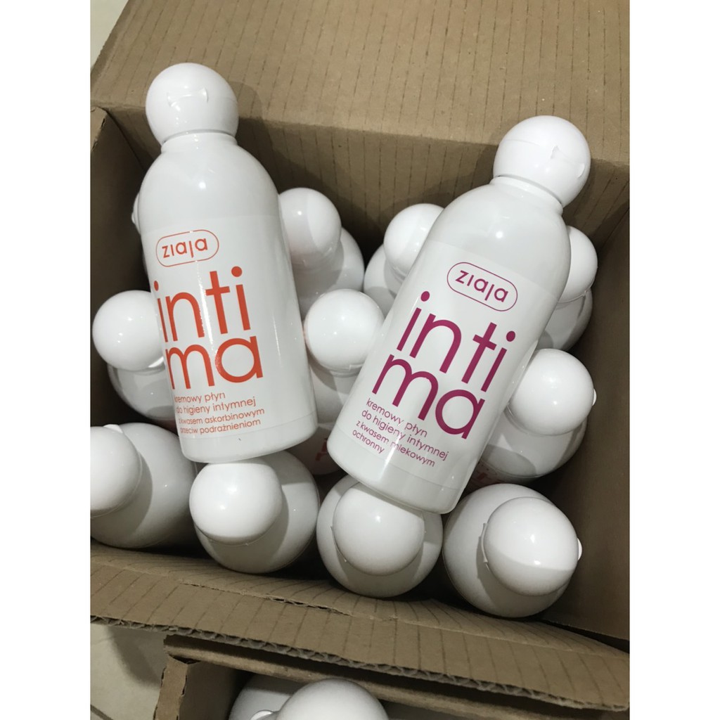 DUNG DỊCH VỆ SINH PHỤ NỮ INTIMA ZIAJA 200ML, 500ML