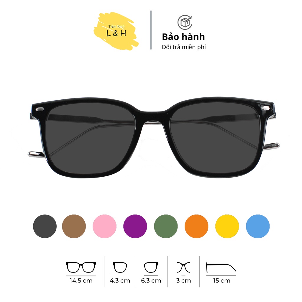 Kính râm chống UV dành cho nam nữ [KHÔNG CẬN - CÓ CẬN]