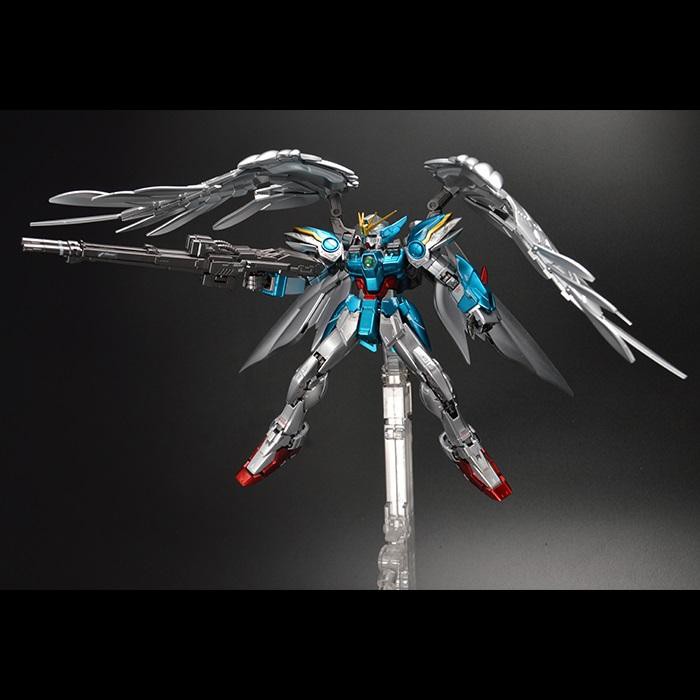 Mô hình lắp ráp sơn sẵn Gundam RG Wing Coating Silver