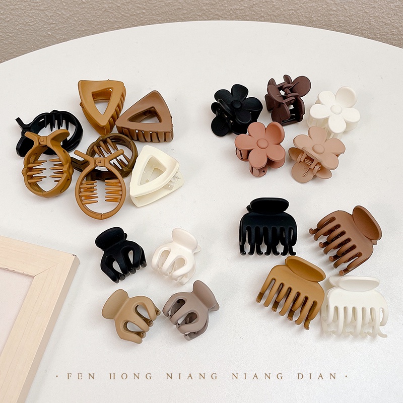 Set 4 Kẹp Tóc Hình Cá Mập Xinh Xắn Kiểu Hàn Quốc Cho Nữ