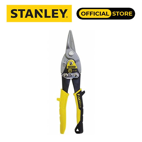 Kéo cắt tôn mũi thẳng Stanley - 14-563 10&quot;/255MM-CÁN VÀNG