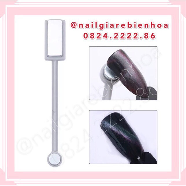 Thanh nam châm hơ sơn mắt mèo 2 đầu cơ bản
