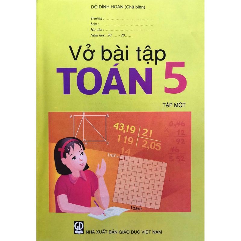 Sách - Vở Bài Tập Toán Lớp 5 Tập 1