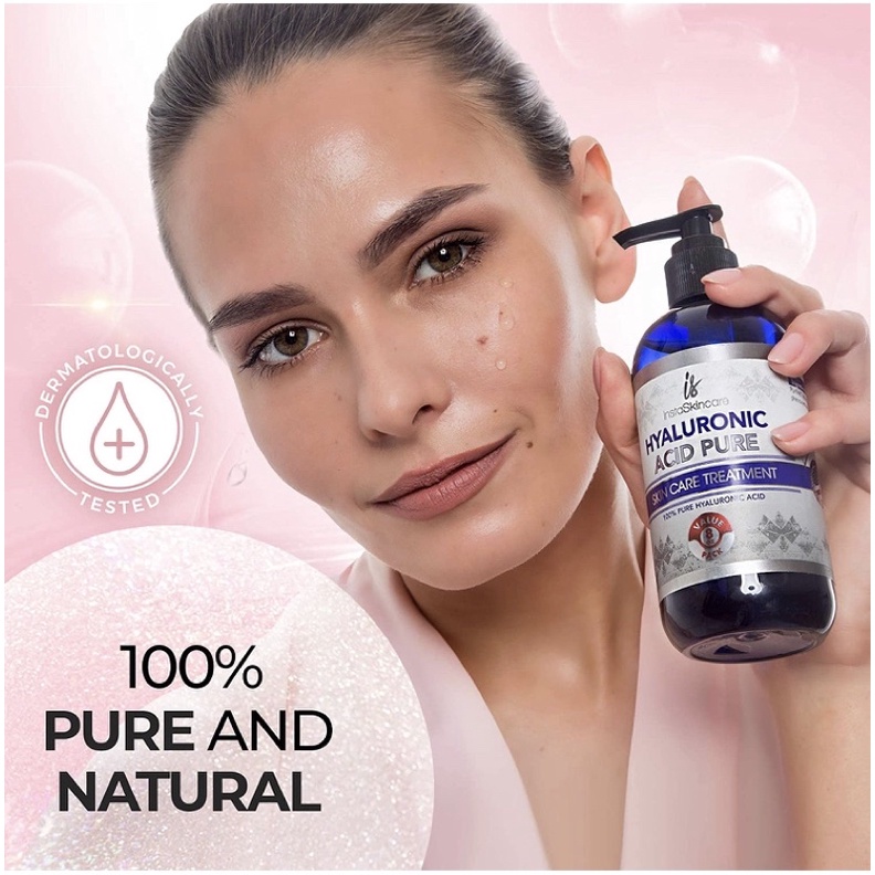 Serum cấp nước Hyaluronic Insta Skincare 240ml USA
