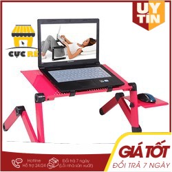 Bàn kê laptop đa năng T8 tặng túi đựng điện thoại (đơn hàng từ 99K FREESHIP)