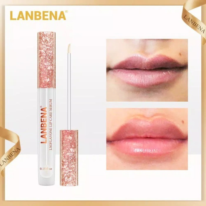 (Hàng Mới Về) Serum Dưỡng Môi Lanbena Giúp Môi Căng Mọng Và Giảm Nếp Nhăn Hiệu Quả